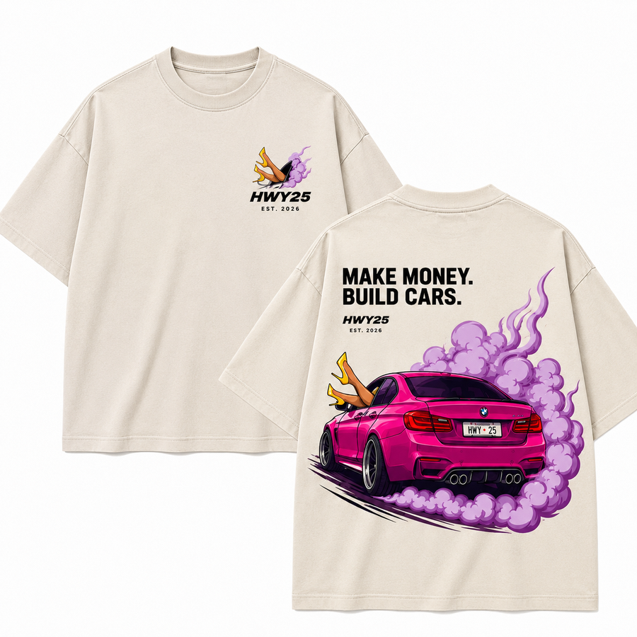 Make money - Build cars Pink